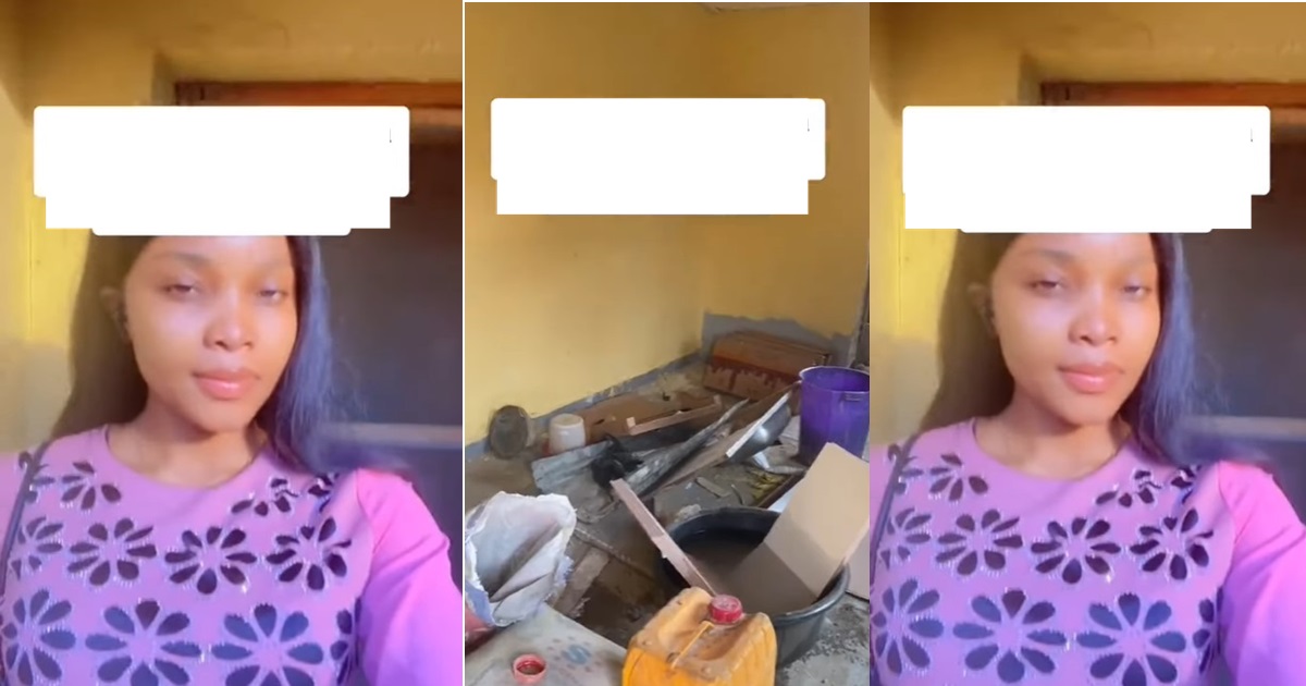 BREAKING NEWS: Lady shares the apartment an Abuja agent offered her for 200k (VIDEO)