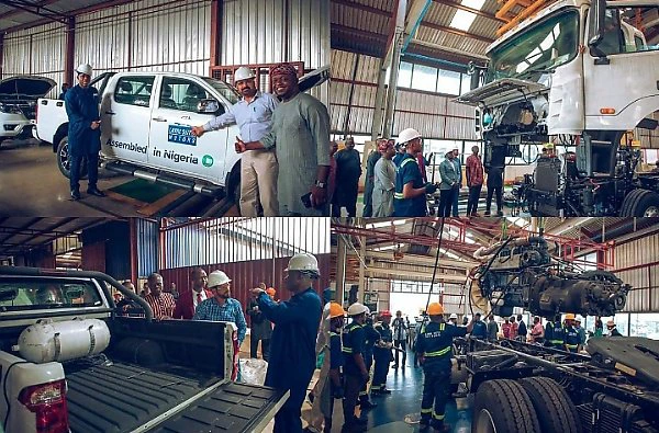 NADDC Director General Visits Lanre Shittu Motors Assembly Plant, Manufacturers of Trucks and CNG-Powered Pickups