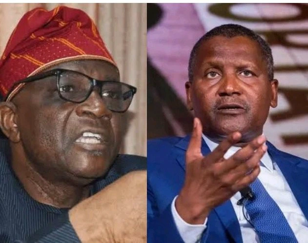 Bayo Onanuga responds to footage of Dangote stating he spent $100 million on land for an oil refinery project in Lagos.