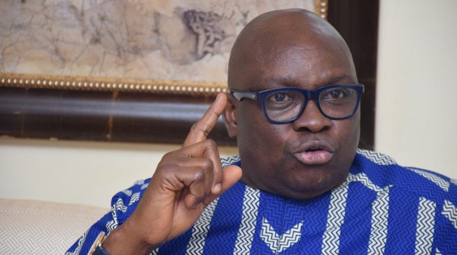 Fayose: A gatekeeper stated his salary is N34,000, and when Fayose asked about his number of children, he said he has 16