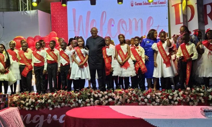 Peter Obi Visits Lagos School Graduation at 11-Year-Old’s Invitation