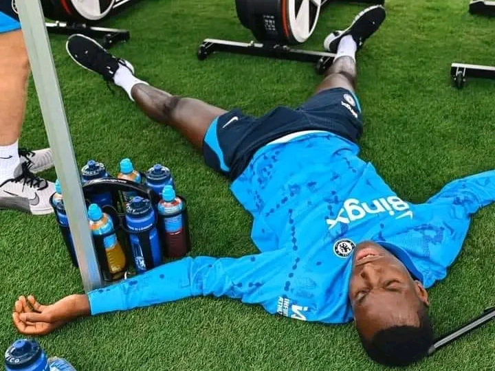 The internet reacts strongly to Nicholas Jackson’s first day back at Cobham, as his photo goes viral