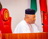 Senator Akpabio stated, “People are preparing to loot, and the current situation wasn’t caused by just one year of administration.”