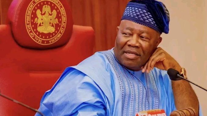 After 45 years, your son has been appointed as Senate President. Is this the moment to protest?” — Akpabio