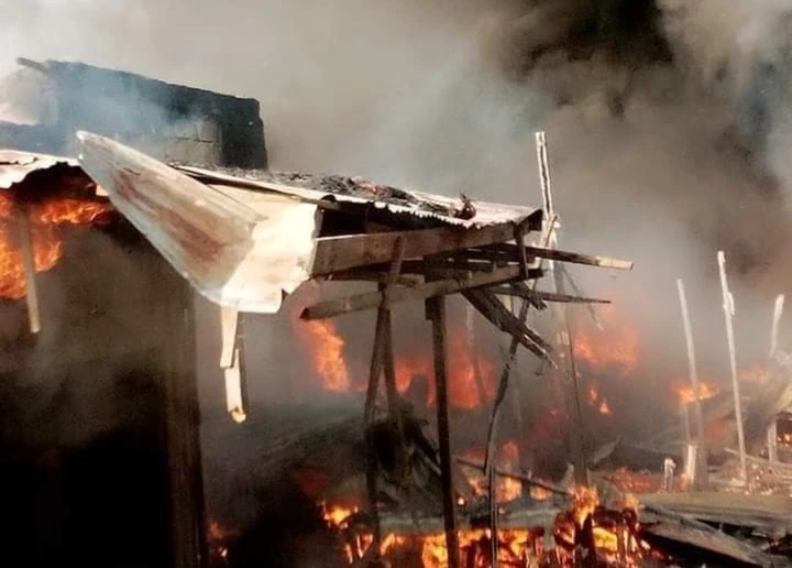 Fire guts 2 shops in Anambra market