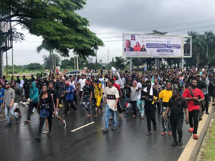 Protesters challenge Asari Dokubo, staging a massive turnout in Port Harcourt and Yenagoa (Video/Pictures)