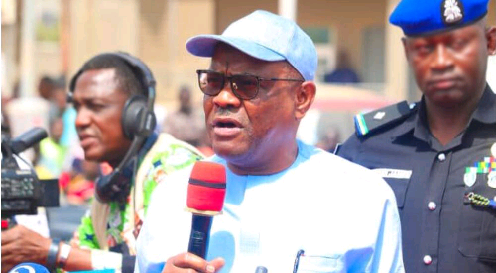 Wike Reports Senator Was Seen Giving Food to Protesters