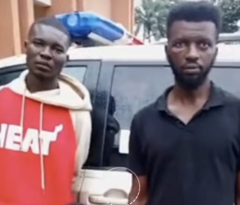 TWO KIDNAPPERS CAUGHT, FOR CHILD TRAFFICKING AND THEFT IN ANAMBRA STATE