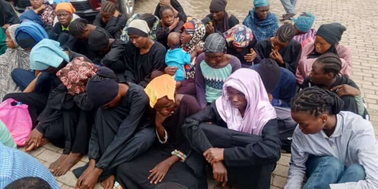 PHOTOS: Police parade arrested Shi’ites members over clash with officers Abuja