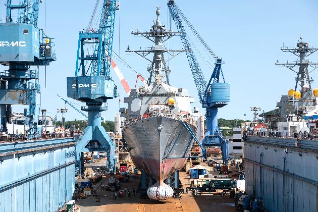 US Navy warship manufacturing is experiencing setbacks due to a labor shortage