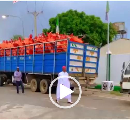 Governor Abba Yusuf Evaluates Wheelbarrows for Youth Empowerment in Kano [Watch Video]