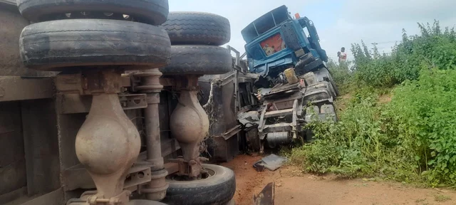 Tragedy: Trailer Crushes 21 Travelers to Death Along Kaduna Highway