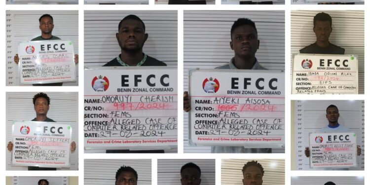 Oba Of Benin: Court jails 17 internet fraudsters in Benin City, orders asset forfeiture