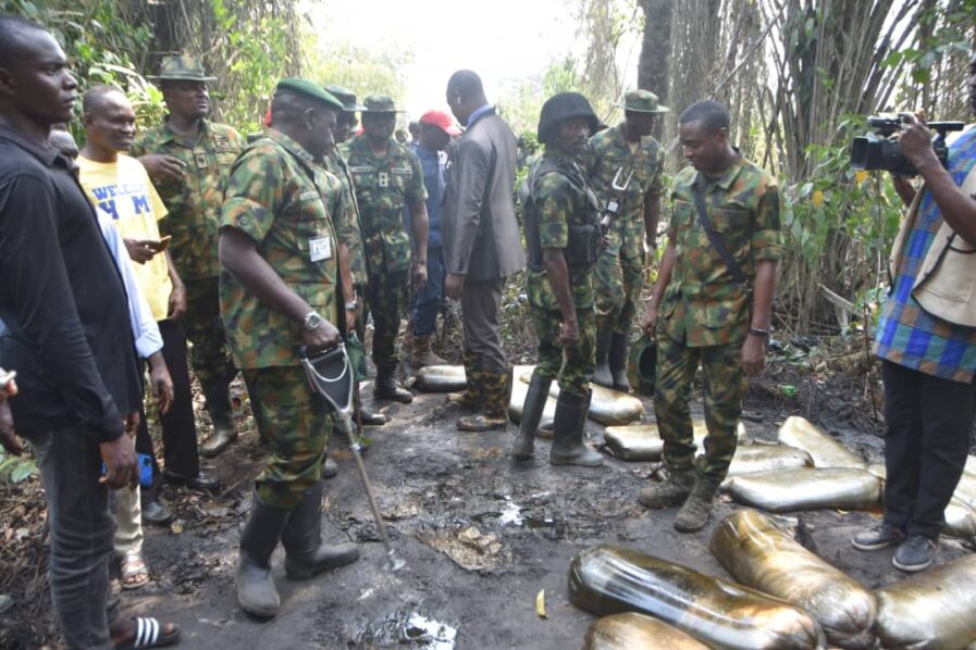 Oil theft: Troops kill 152 terrorists, arrest 109 in one week