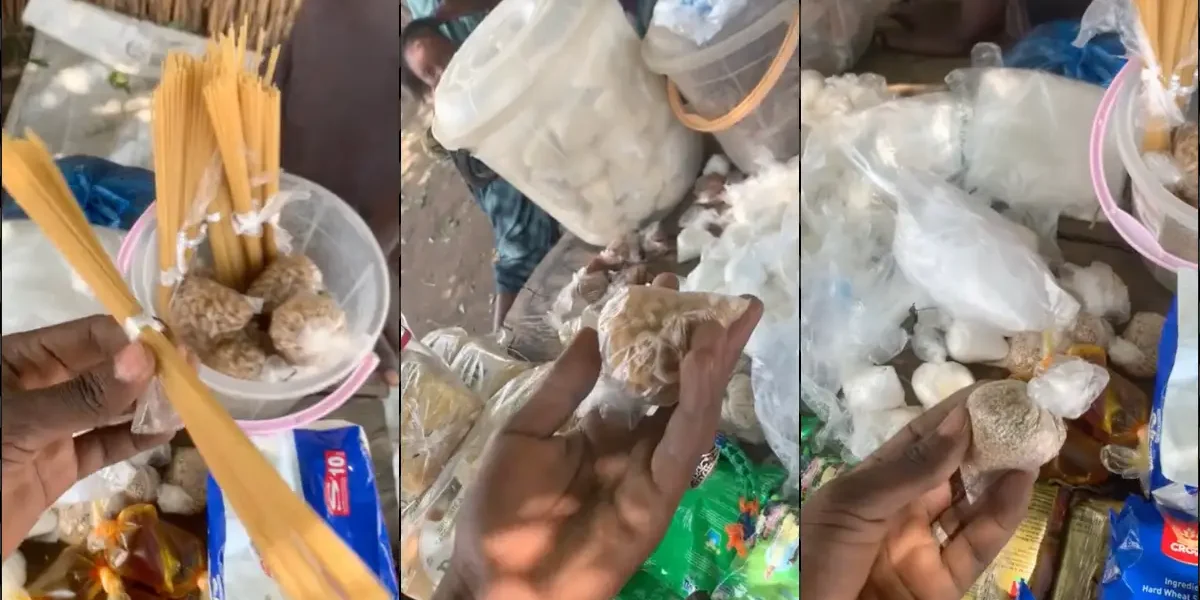 Hardship Tension As Man shocked over portioned spaghetti, others in market