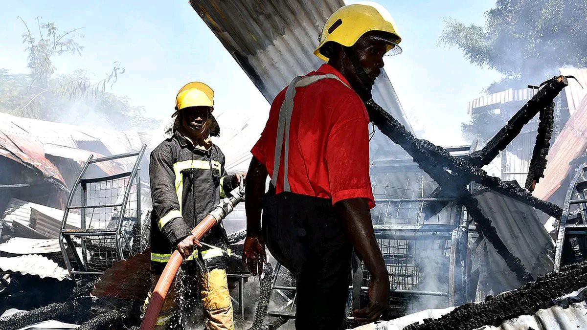 17 dead bodies recovered, scores in critical condition as fire guts Kenyan school