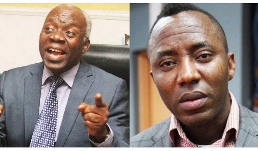 Falana told Justice Ijeoma Ojukwu that I’m not a thief and Can’t get N100m bond – Sowore