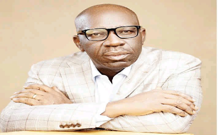 #EdoDecide2024: Obaseki forced out of INEC office