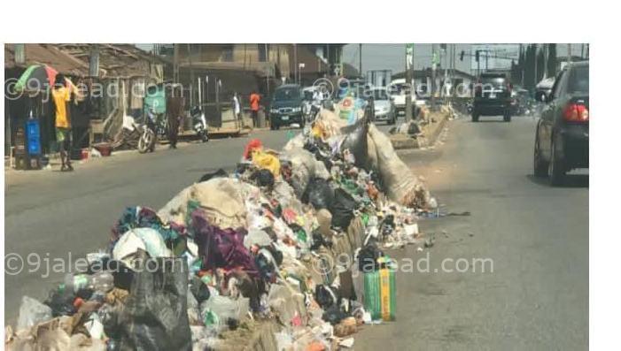 ONDO IS NOT LUCKY: Embarrassing heaps of refuse littering everywhere under Aiyedatiwa