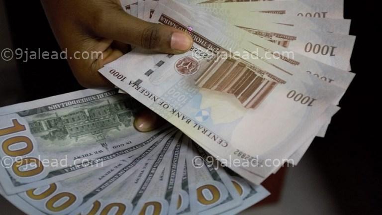 Naira down to N1,635/$ in official market