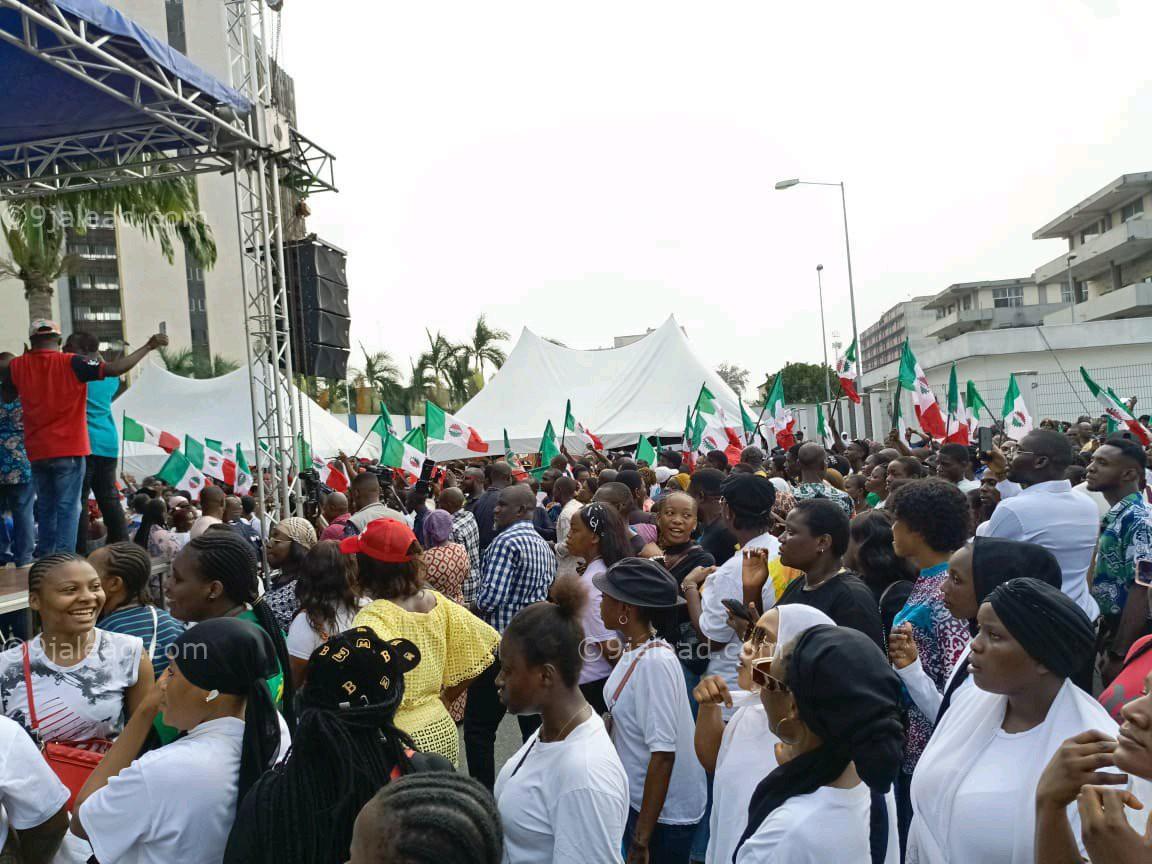 Pressure: Protesters storm Rivers electoral commission, insist election must hold