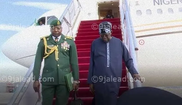 JUST IN: President Tinubu Leaves South Africa for Nigeria [VIDEO]