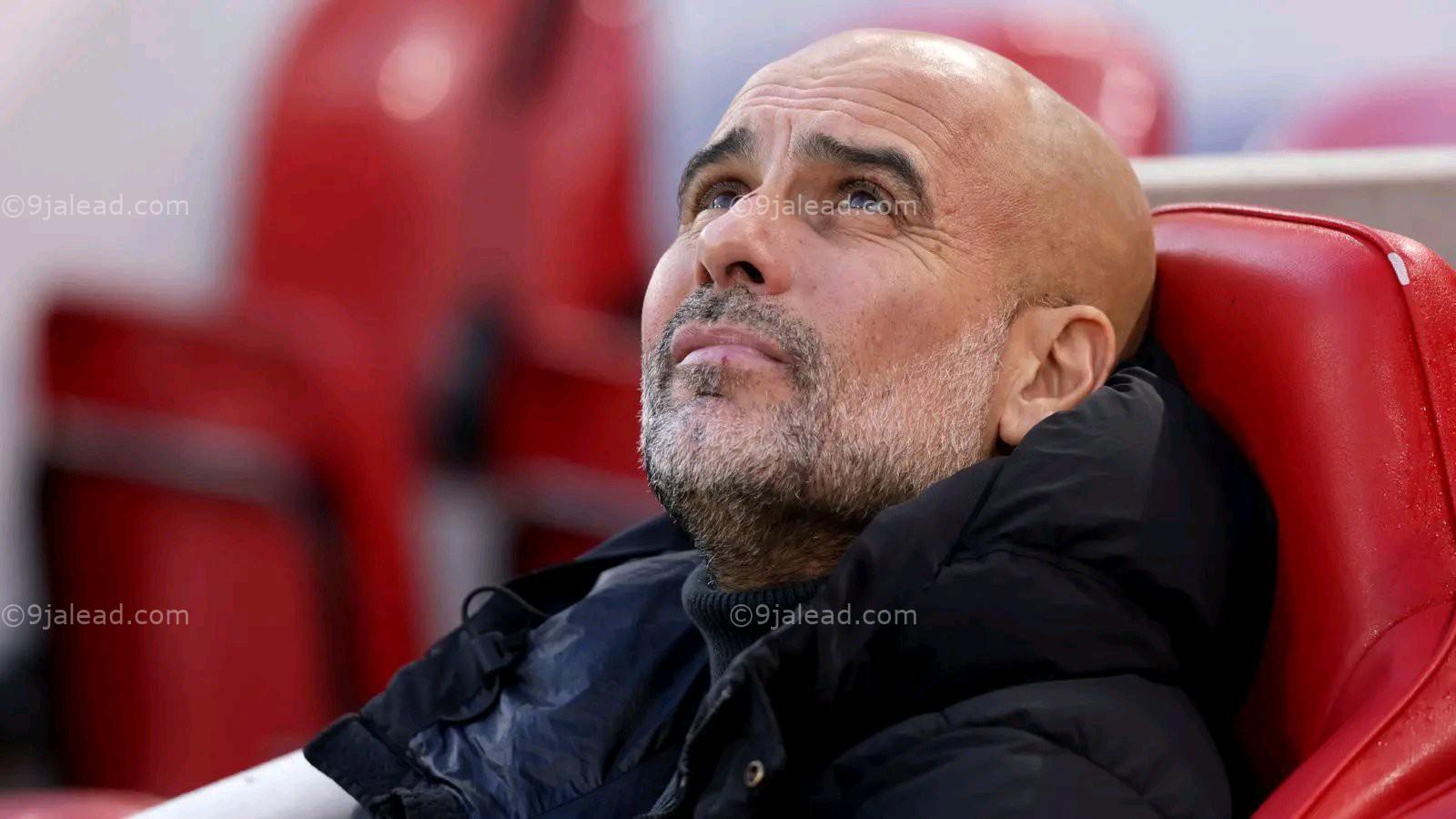 Guardiola felt bad over EPL title challenge it is over for Man City