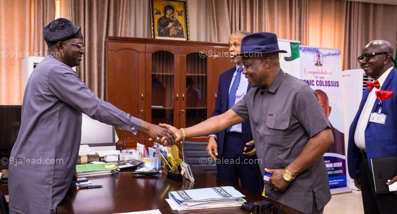 Newly Appointed NDBDA Chairman, Ebikeme, Meets Water Resources Minister in Abuja