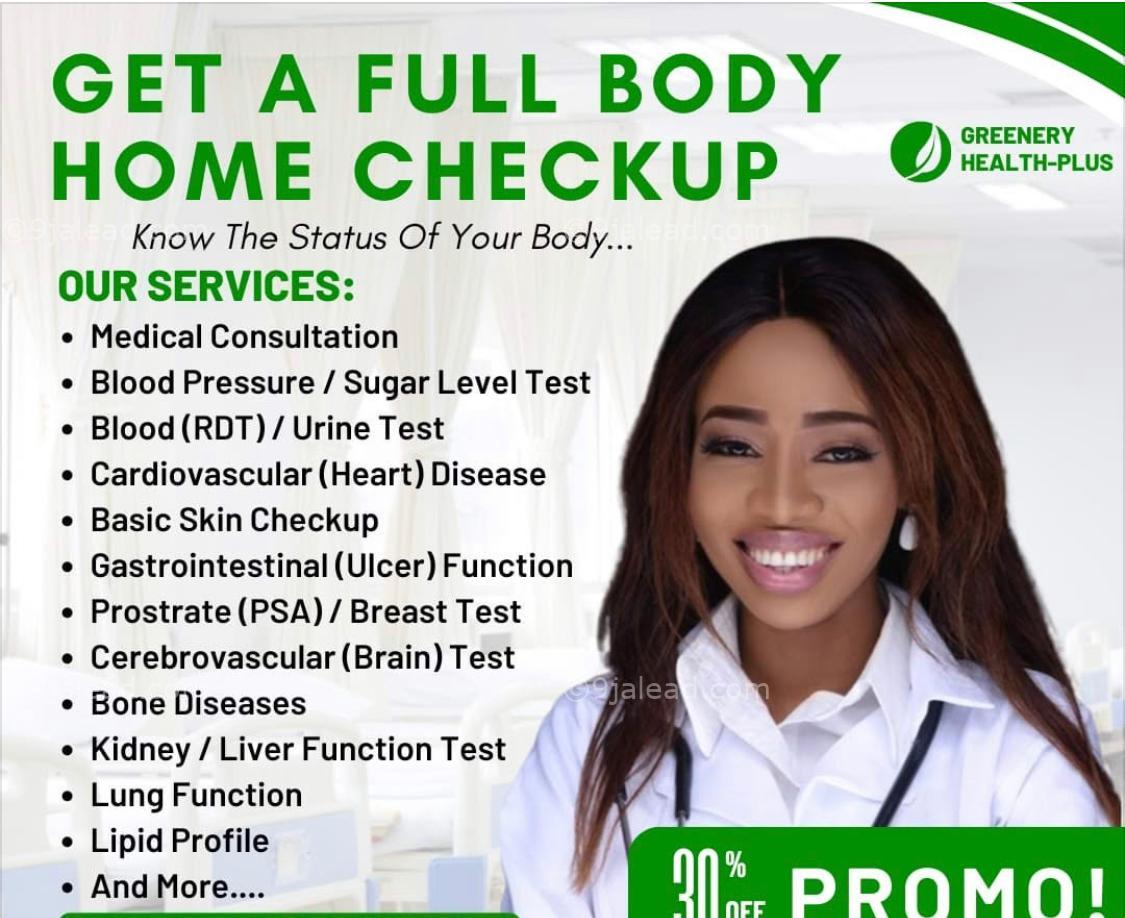 Get a full body home checkup your health is your wealth