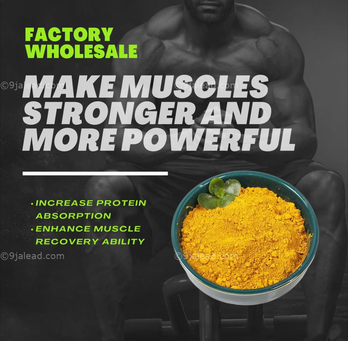 Build Your Muscles, Very Rich for Men and Women Vitality And boost energy with our Supplement