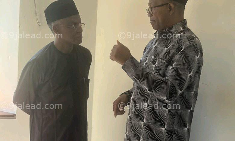 BREAKING: Peter Obi, El-Rufai Meet in US [PHOTOS]