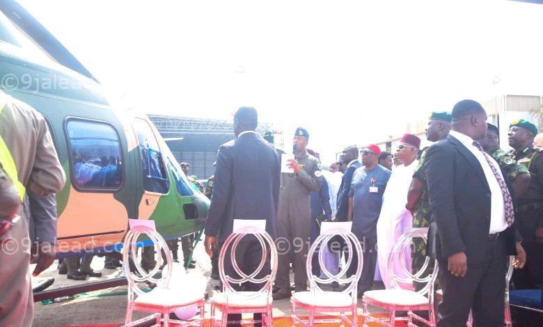 BREAKING: Tinubu inducts 2 new helicopters into NAF fleet to tackle terrorists